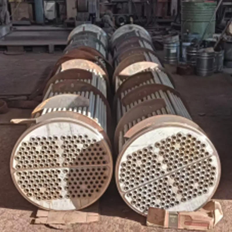 25.Трубный пучок конденсатора из нержавеющей стали.1