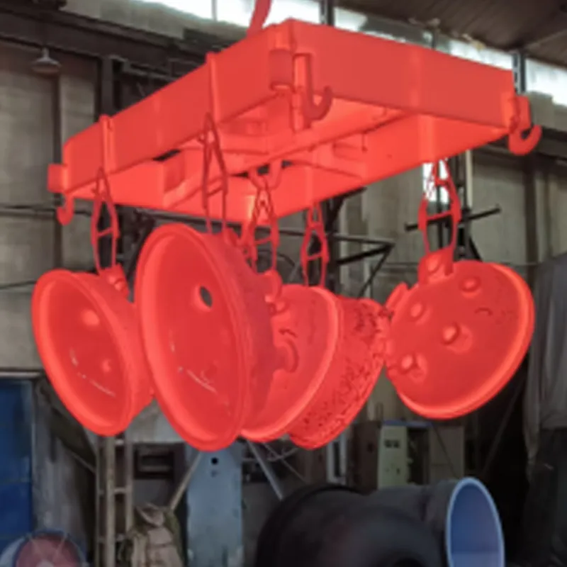 8.Обжиг эмали крышки реактора